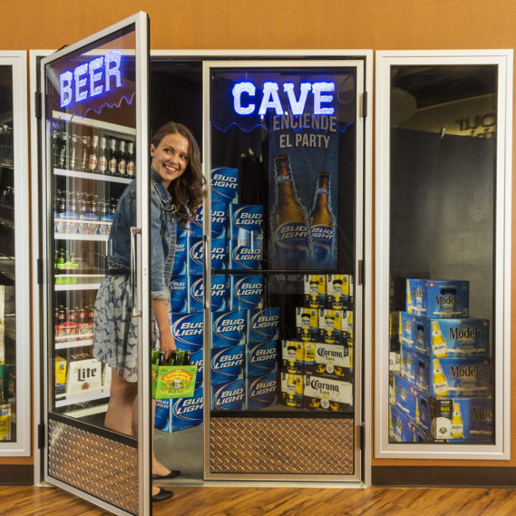 WalkIn Beer Cave Coolers for Convenience Stores